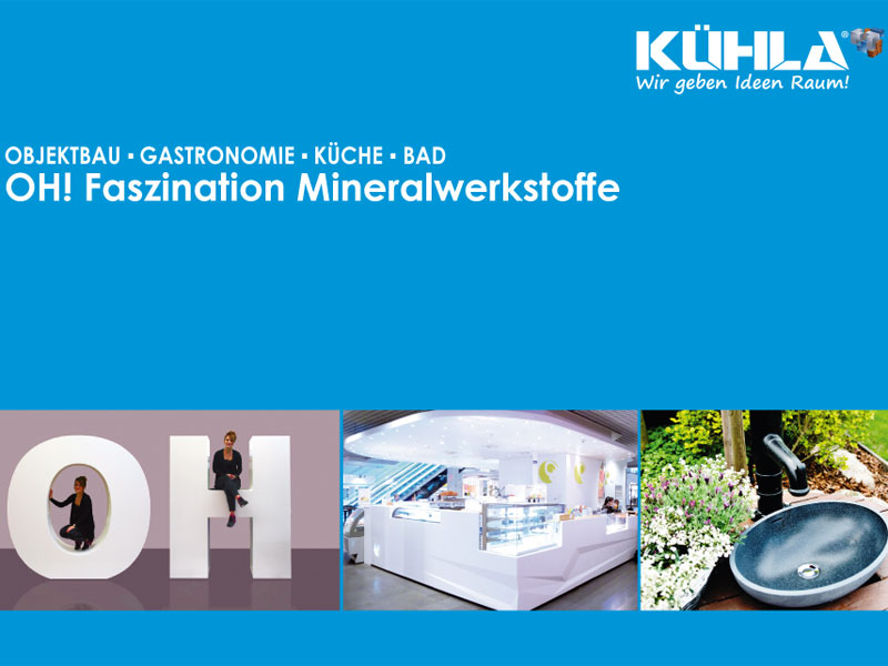 Oh! Faszination Mineralwerkstoffe